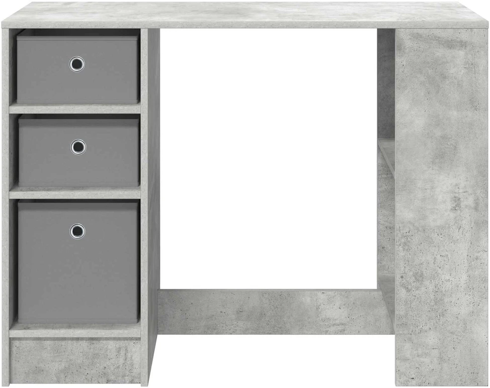 Stalas Betono pilka 100 x 40 x 75 cm Apdirbta mediena