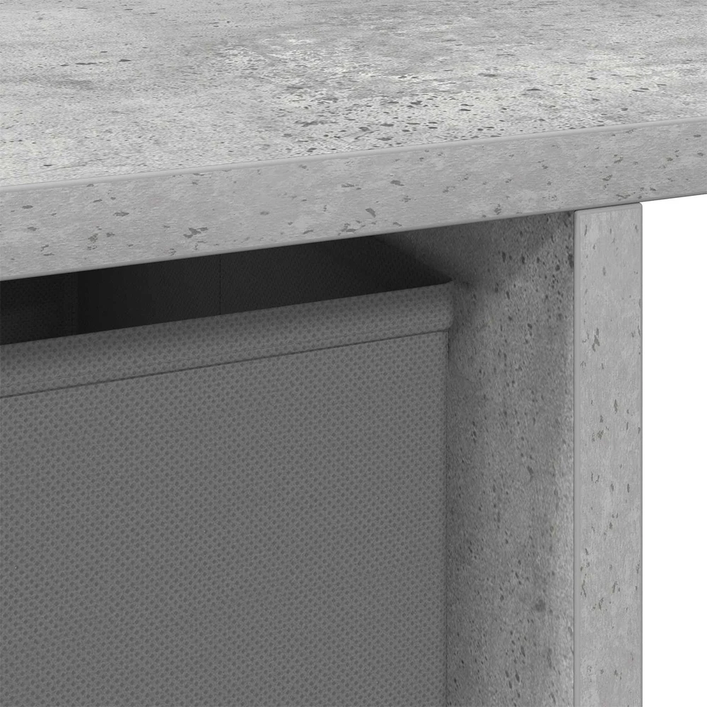 Stalas Betono pilka 100 x 40 x 75 cm Apdirbta mediena