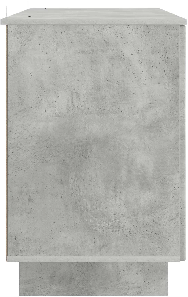 Stalas Betono pilka Apdirbta mediena 142,5 x 50 x 75 cm