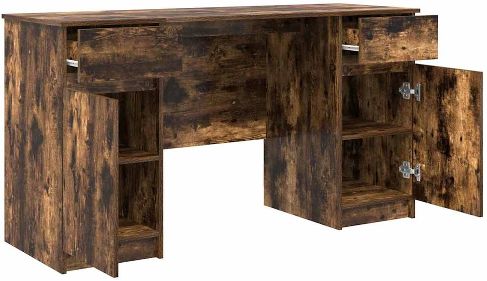 Stalas Dūminio ąžuolo Apdirbta mediena 140 x 49 x 76 cm