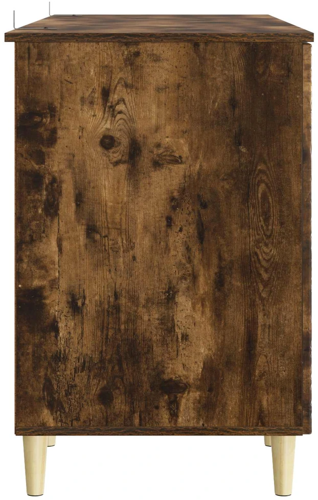 Stalas Dūminio ąžuolo 142,5 x 50 x 75 cm Apdirbta mediena