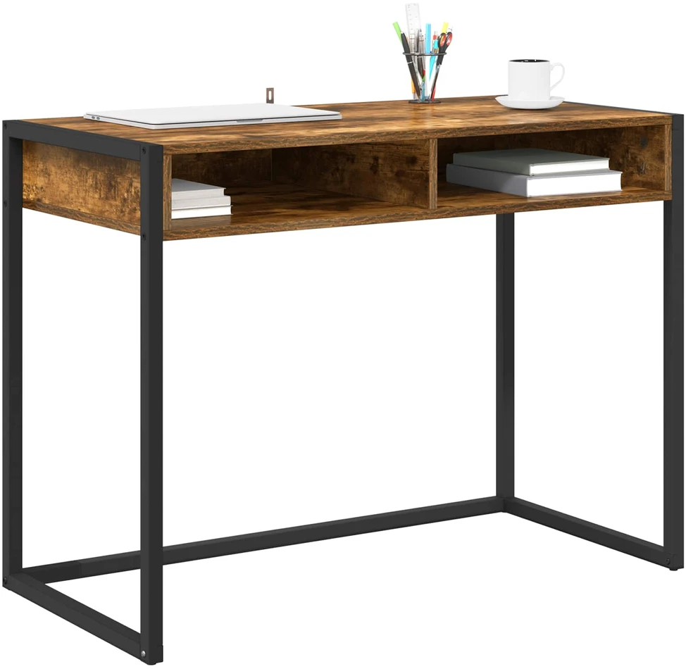 Stalas Dūminis ąžuolas 100 x 50 x 75 cm Apdirbta mediena