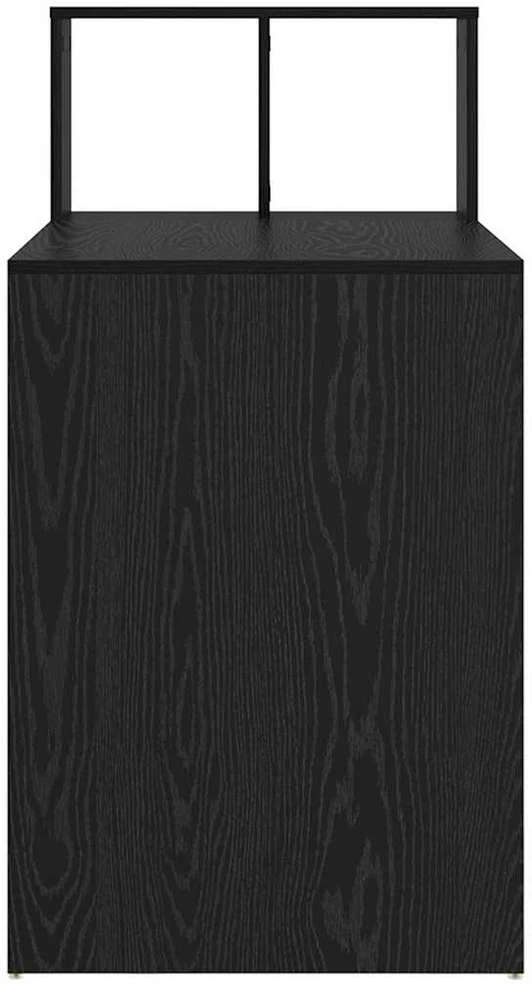 Stalas Juodas ąžuolas Apdirbta mediena 108 x 55 x 103.5 cm