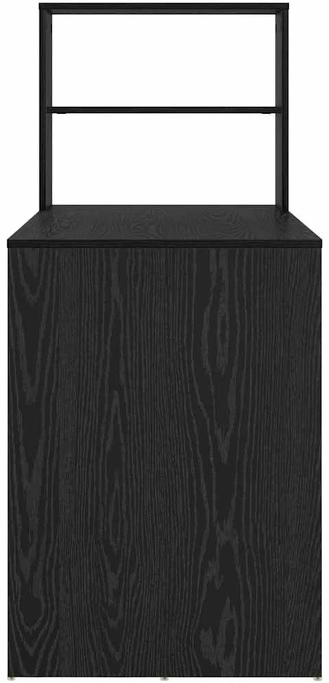 Stalas Juodas ąžuolas Apdirbta mediena 113 x 54 x 120 cm