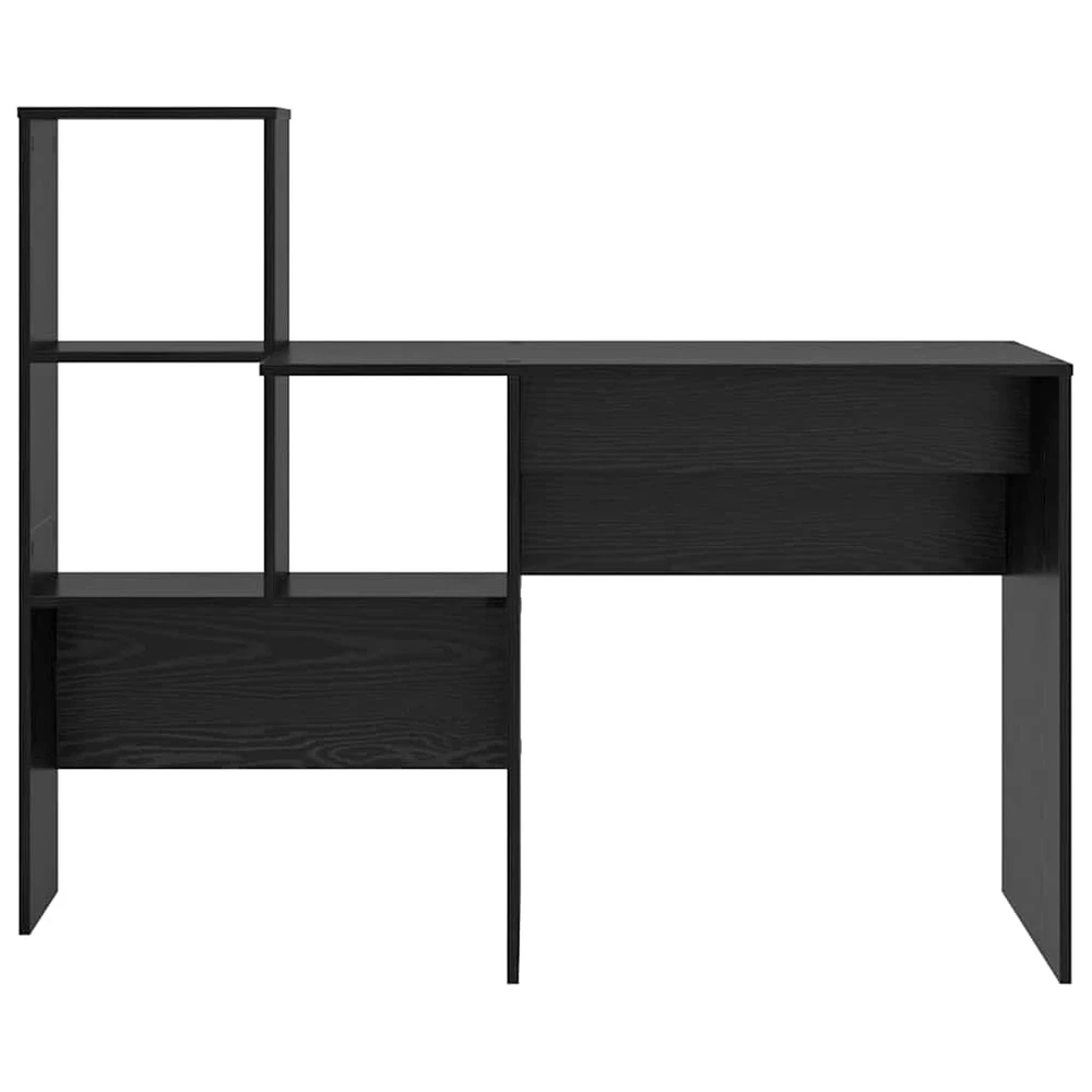 Stalas Juodas ąžuolas Apdirbta mediena 131,5 x 50 x 106,5 cm