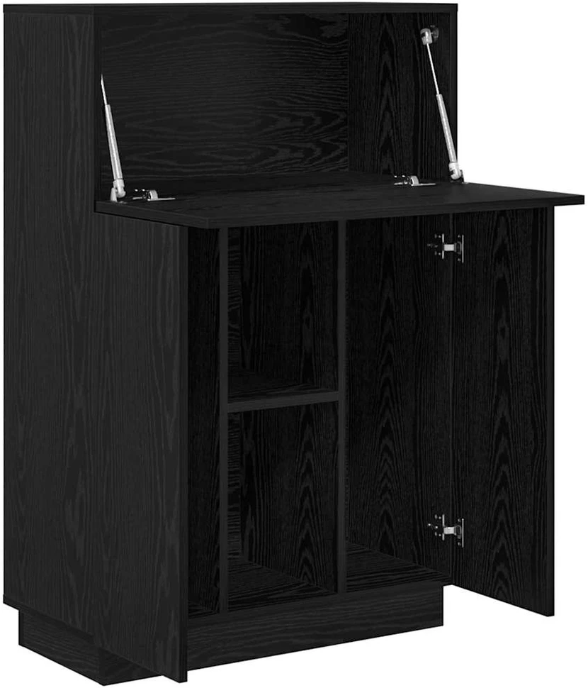 Stalas Juodas ąžuolas 71.5 x 31.5 x 106.5 cm Apdirbta mediena