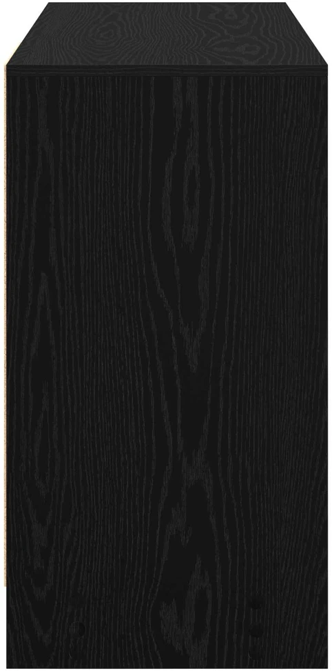 Stalas Juodas ąžuolas 100 x 40 x 75 cm Apdirbta mediena