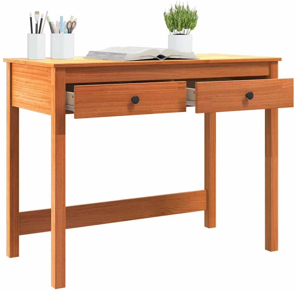 Stalas Max Ruda Kietos pušies mediena 100 x 50 x 78 cm