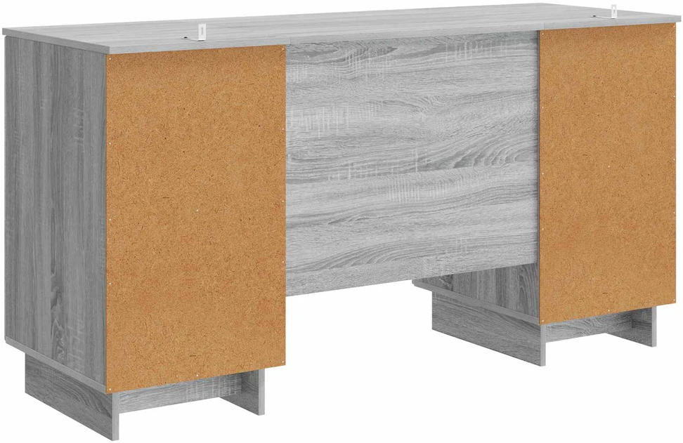 Stalas Pilka Sonoma Apdirbta mediena 142,5 x 50 x 75 cm
