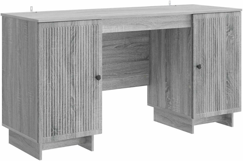 Stalas Pilka Sonoma Apdirbta mediena 142,5 x 50 x 75 cm