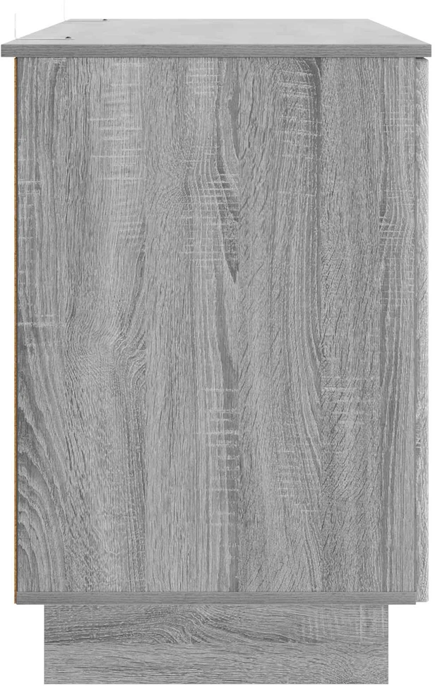 Stalas Pilka Sonoma Apdirbta mediena 142,5 x 50 x 75 cm