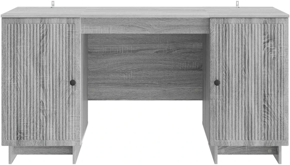 Stalas Pilka Sonoma Apdirbta mediena 142,5 x 50 x 75 cm