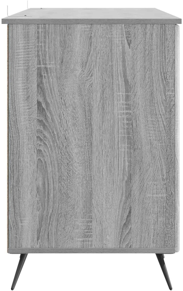 Stalas Pilka sonoma ąžuolo 142,5 x 50 x 75 cm Apdirbta mediena