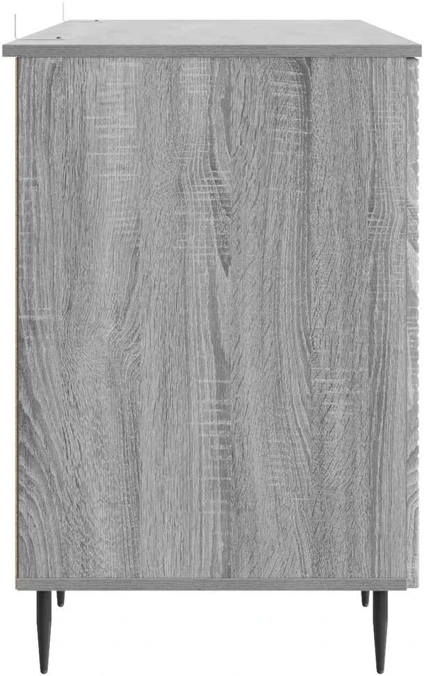 Stalas Pilka sonoma ąžuolo 142,5 x 50 x 75 cm Apdirbta mediena