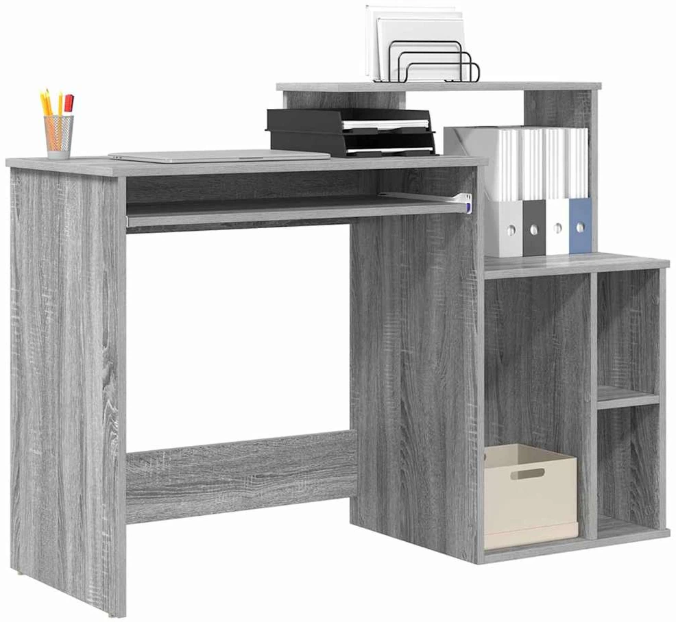 Stalas Pilkas Sonoma 120,5 x 44 x 88,5 cm Apdirbta mediena