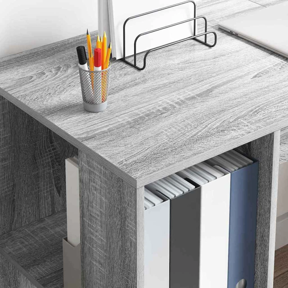 Stalas Pilkas Sonoma Apdirbta mediena 130 x 50.5 x 75 cm