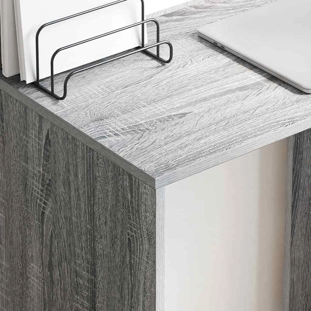 Stalas Pilkas Sonoma Apdirbta mediena 78,5 x 37 x 154,5 cm