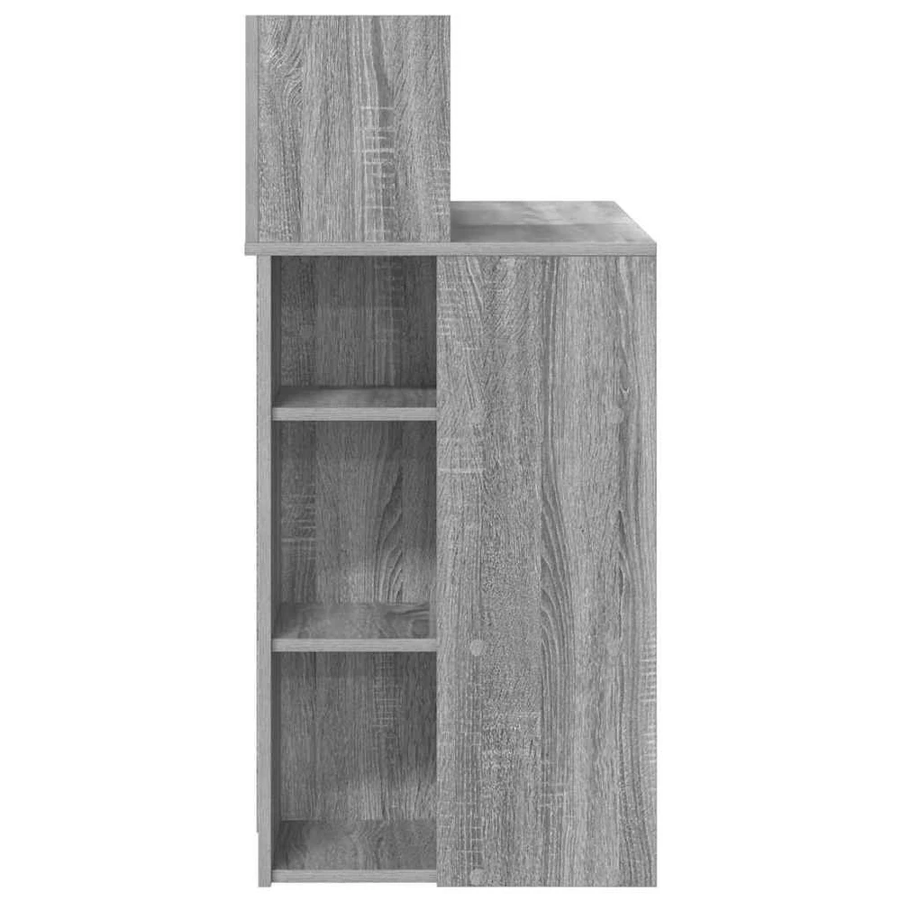 Stalas Pilkas Sonoma Apdirbta mediena 90 x 48 x 101,5 cm