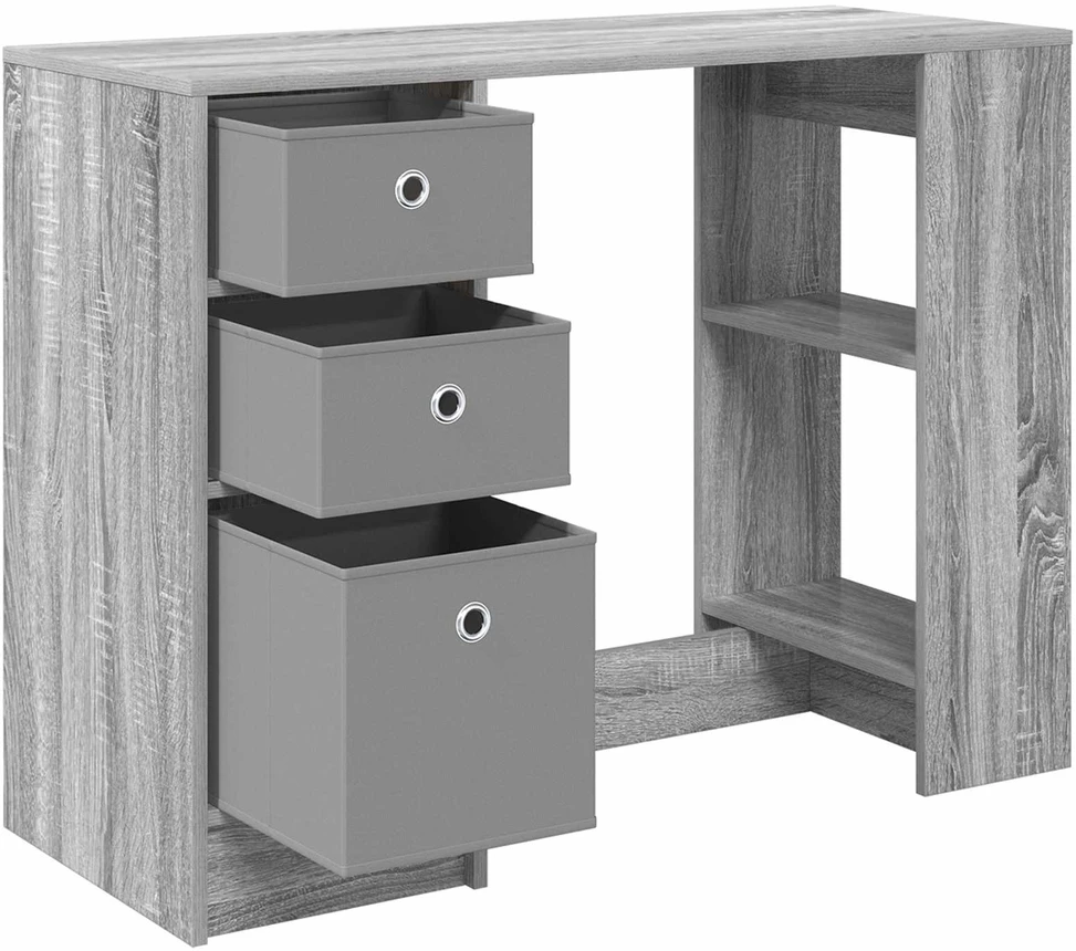 Stalas Pilkas Sonoma 100 x 40 x 75 cm Apdirbta mediena