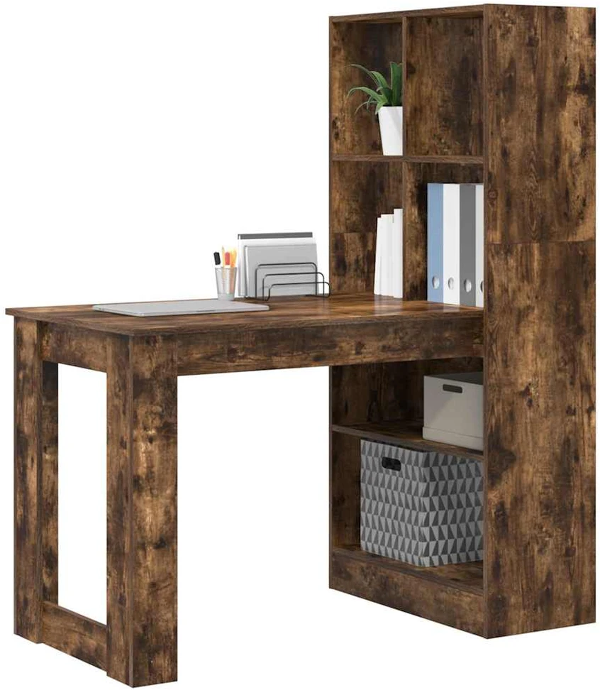 Stalas Rūkyta ąžuolas Apdirbta mediena 122 x 67 x 145 cm
