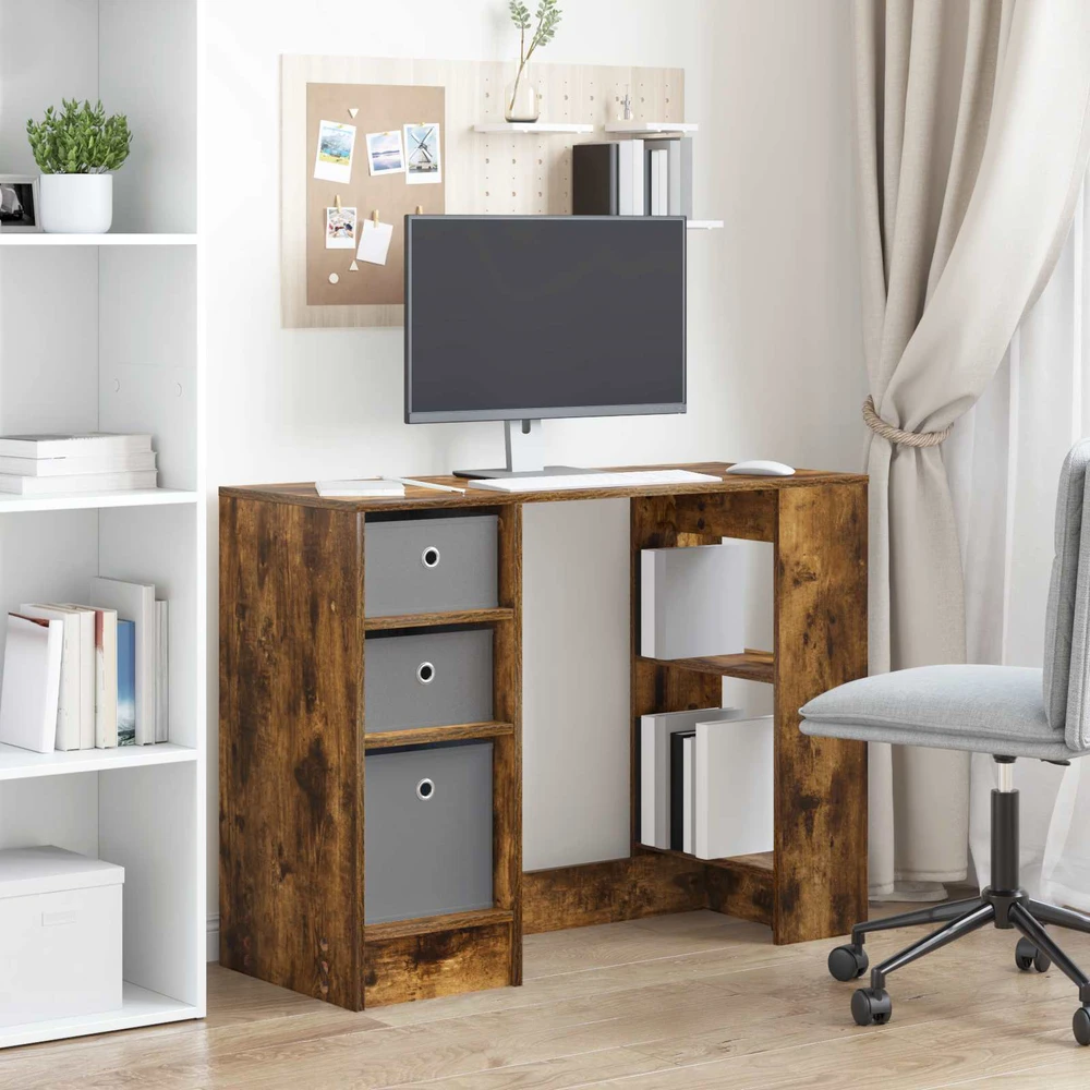 Stalas Rūkyta ąžuolas 100 x 40 x 75 cm Apdirbta mediena