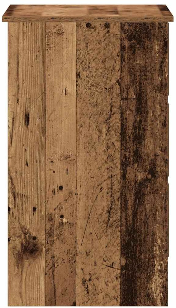 Stalas, senos medienos, 90x45x76 cm, inžinerinė mediena