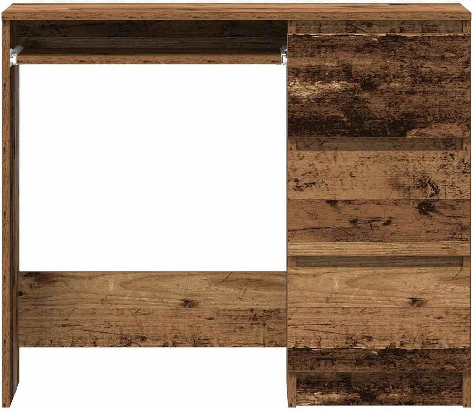 Stalas, senos medienos, 90x45x76 cm, inžinerinė mediena
