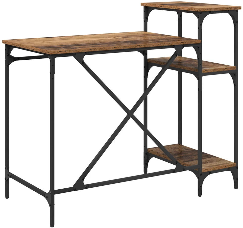 Stalas Senovinis medis Apdirbta mediena 105 x 50 x 90 cm