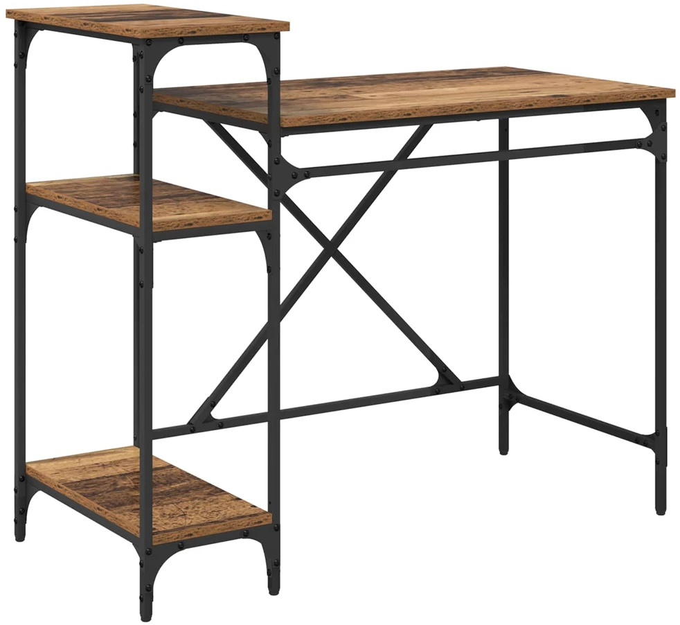 Stalas Senovinis medis Apdirbta mediena 105 x 50 x 90 cm