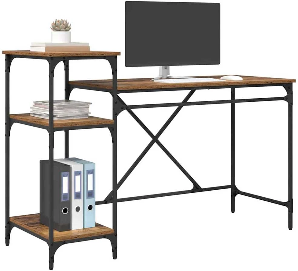 Stalas Senovinis medis Apdirbta mediena 135 x 50 x 90 cm
