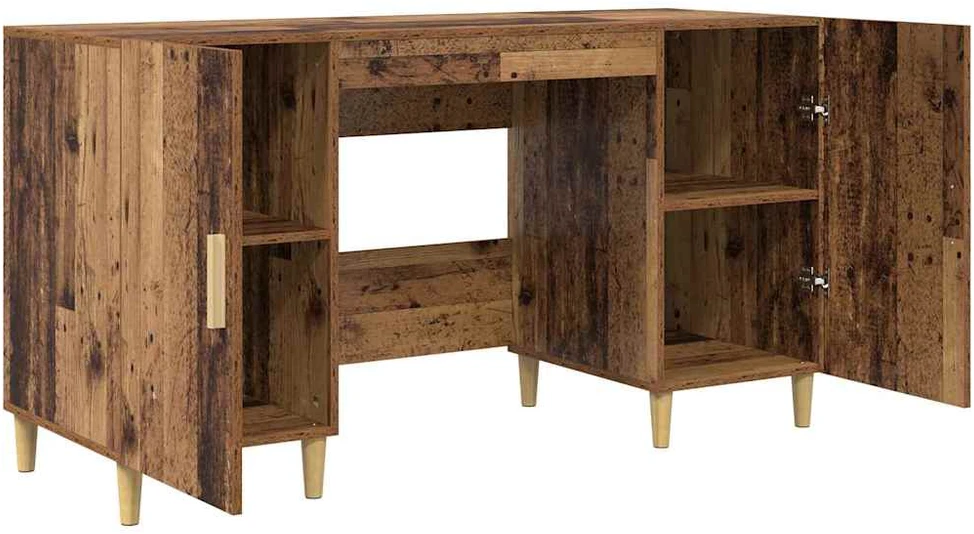 Stalas Senovinis medis Apdirbta mediena 140 x 50 x 75 cm