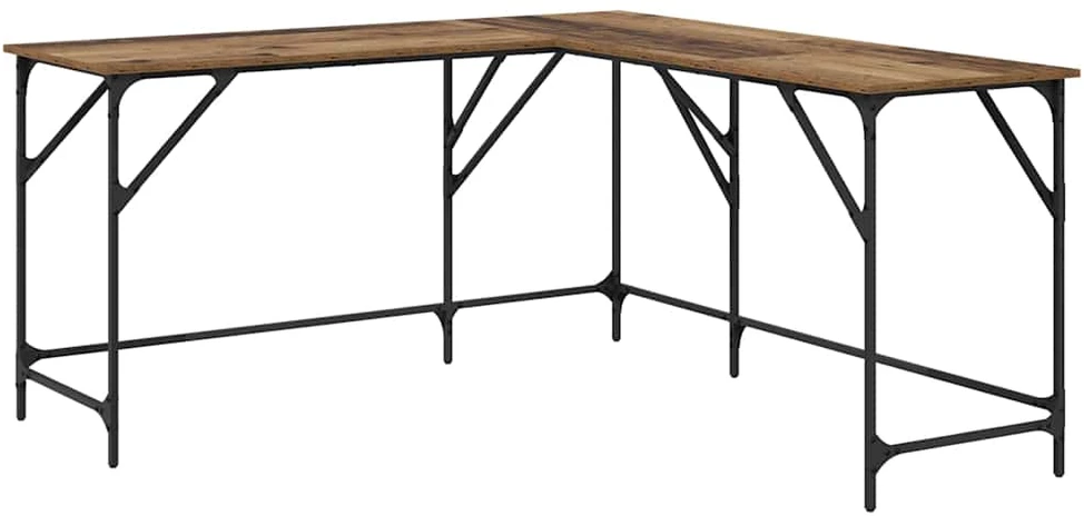 Stalas Senovinis medis Apdirbta mediena 149 x 149 x 75 cm