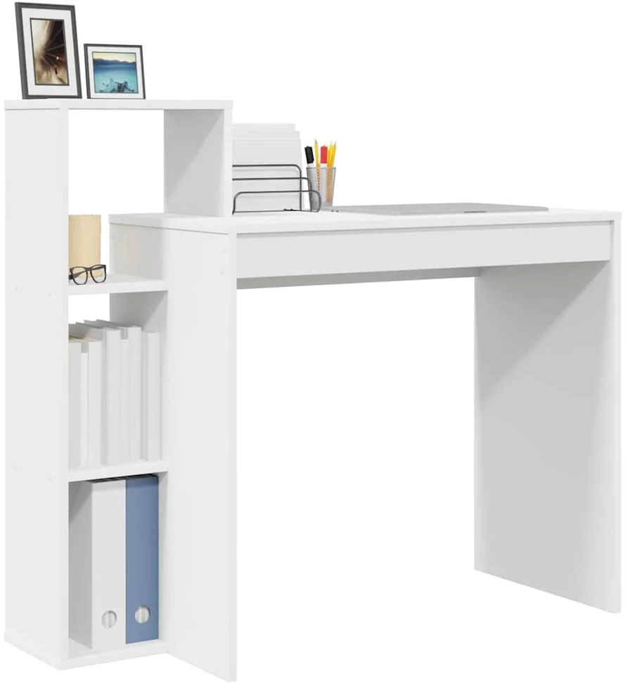 Stalas Balta Apdirbta mediena 100 x 40 x 90 cm