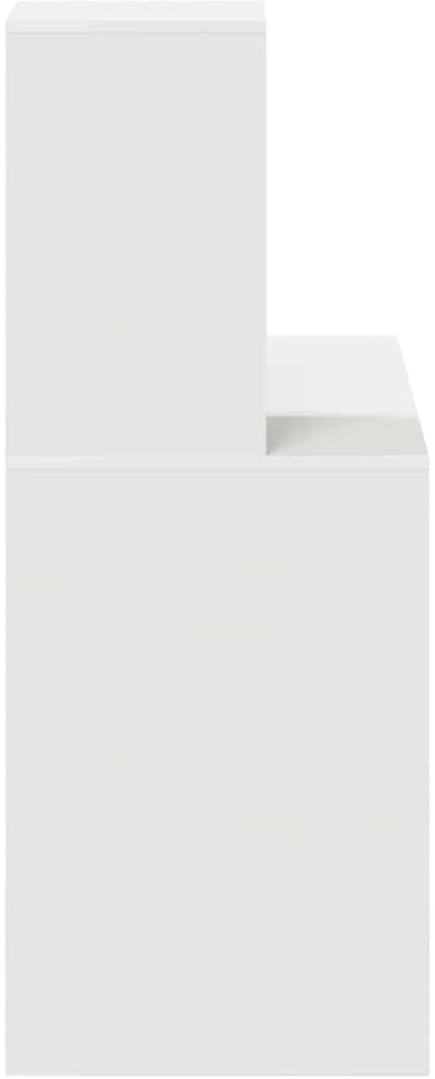 Stalas Balta 102 x 50 x 124 cm Apdirbta mediena