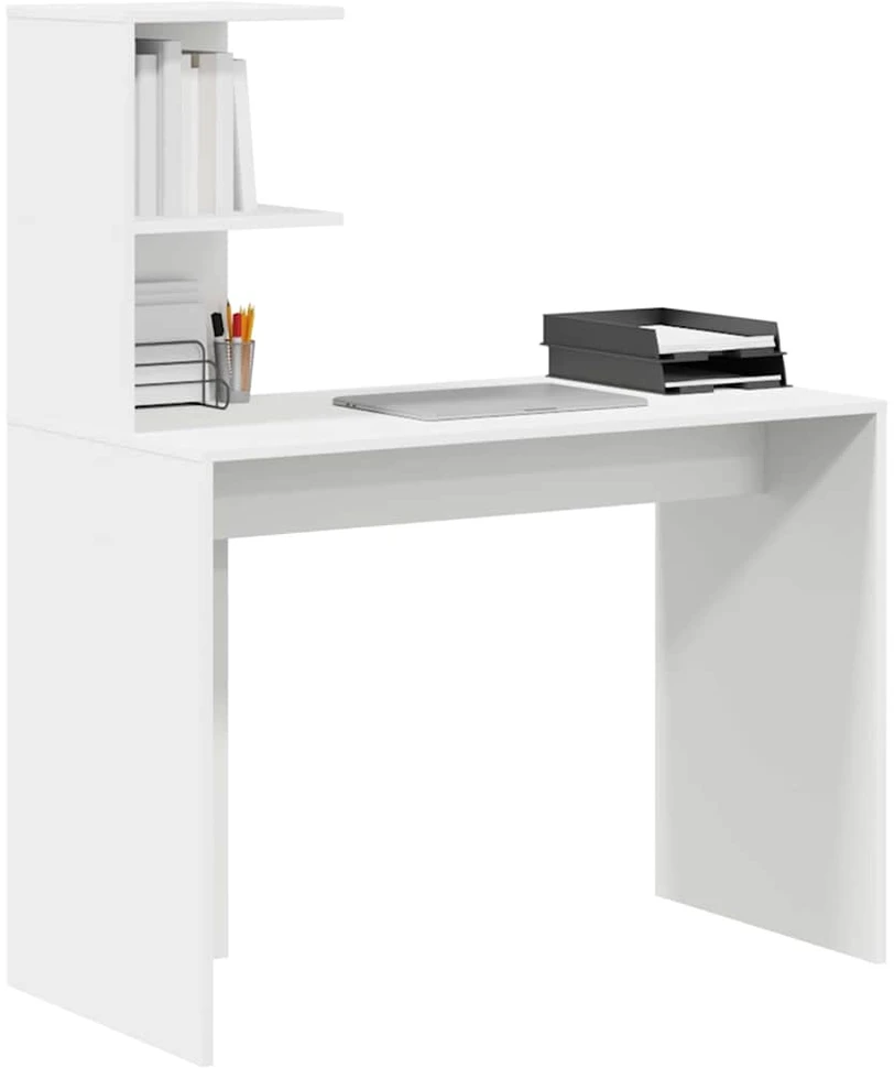 Stalas Balta 102 x 50 x 124 cm Apdirbta mediena