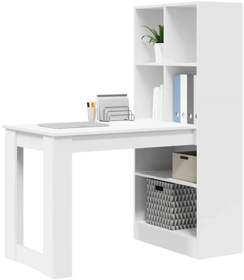 Stalas Balta Apdirbta mediena 122 x 67 x 145 cm