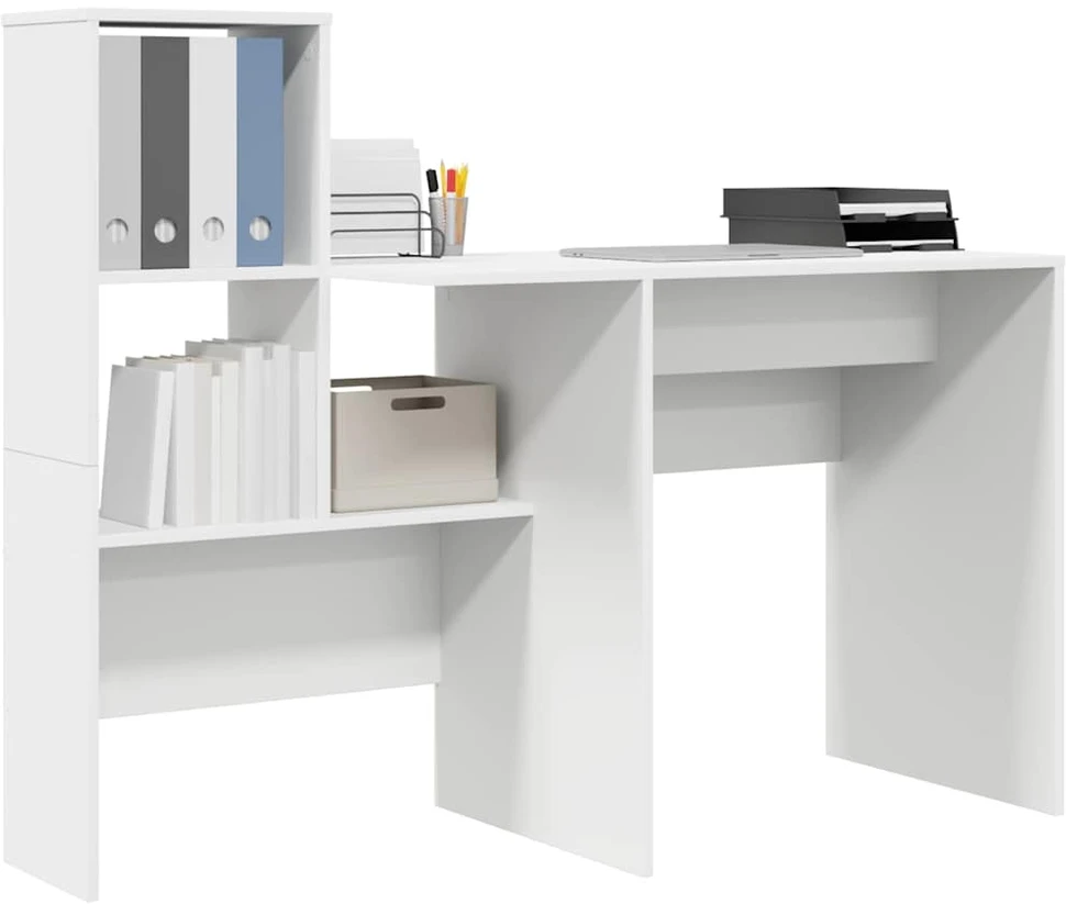 Stalas Balta Apdirbta mediena 131,5 x 50 x 106,5 cm