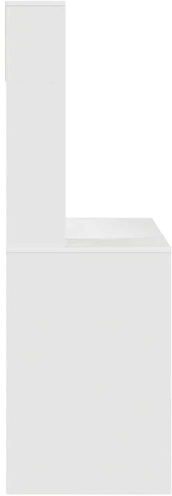 Stalas Balta 91 x 50 x 149 cm Apdirbta mediena