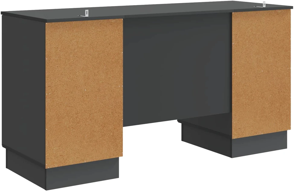Stalas Juoda 142,5 x 50 x 75 cm Apdirbta mediena