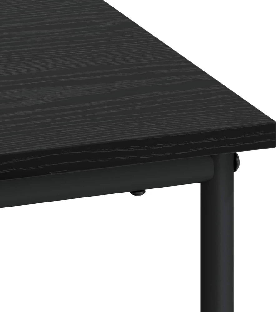 Stalas su saugojimo vieta Juodojo ąžuolo 100 x 50 x 75 cm
