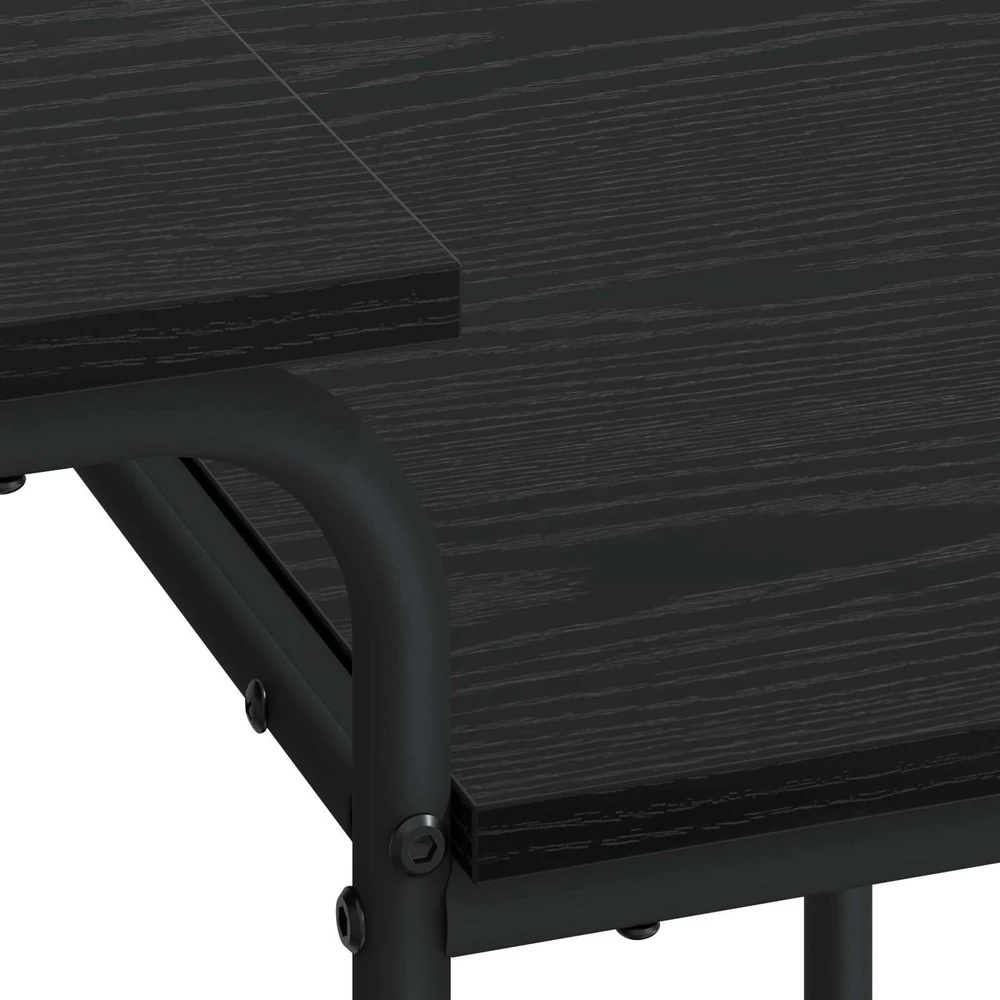 Stalas su saugojimo vieta Juodojo ąžuolo 100 x 50 x 75 cm