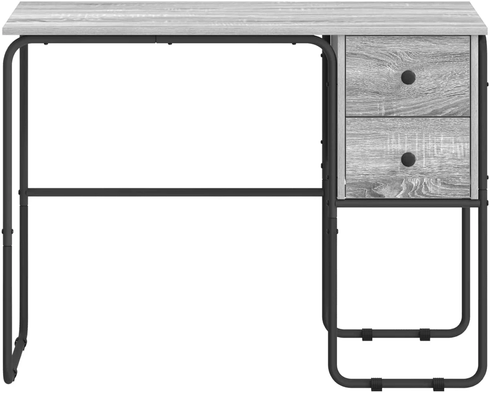 Stalas su saugojimo vieta Pilka Sonoma 100 x 50 x 75 cm