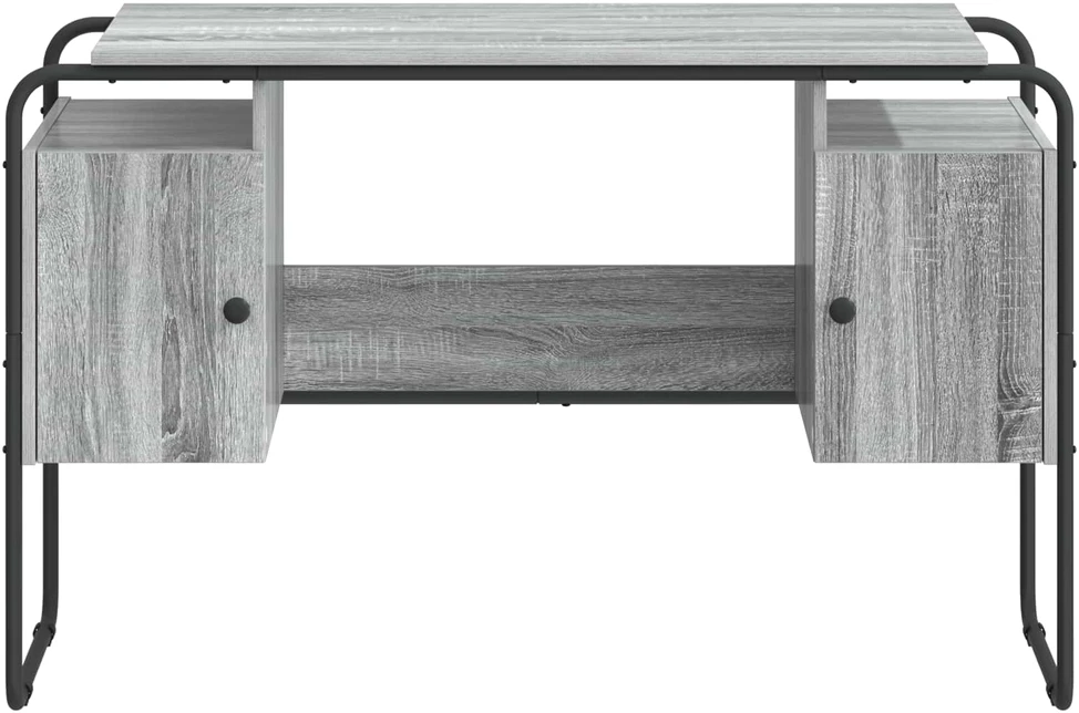 Stalas su saugojimo vieta Pilka Sonoma 120 x 50.5 x 75.5 cm