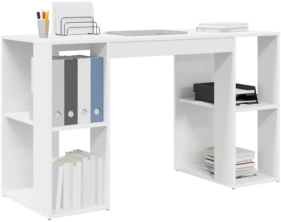 Stalas Balta Apdirbta mediena 130 x 50.5 x 75 cm