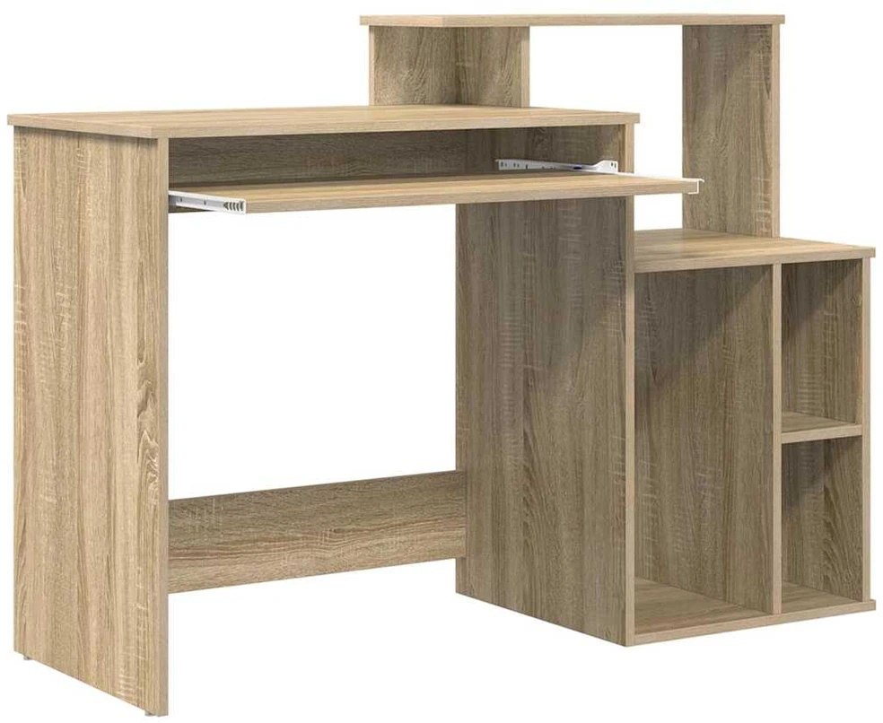 Stalas Sonoma ąžuolas 120,5 x 44 x 88,5 cm Apdirbta mediena