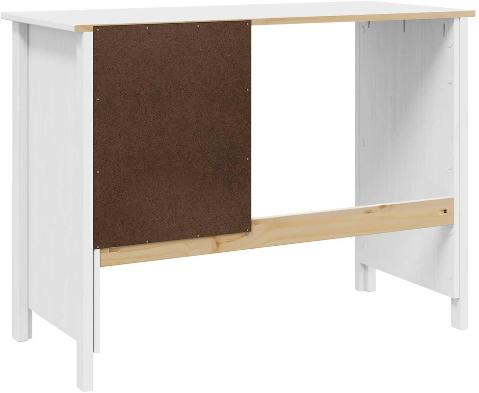 Stalas su stalčiais HILL Balta 100 x 45 x 74 cm