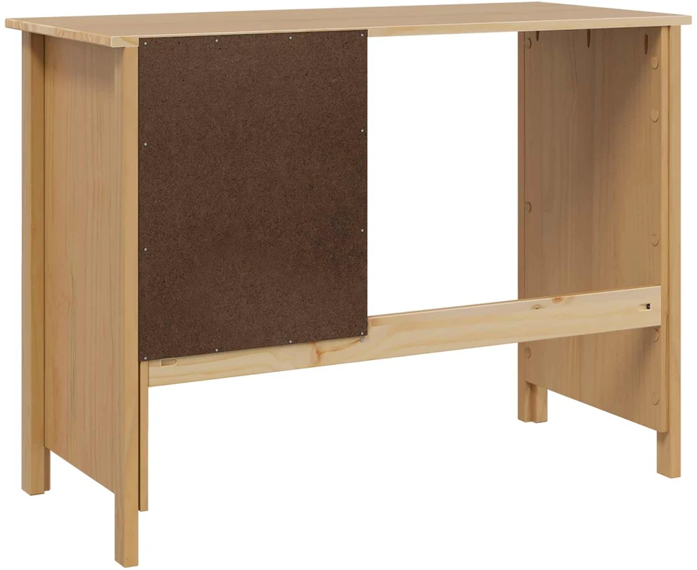 Stalas su stalčiais HILL Medus ruda 100 x 45 x 74 cm