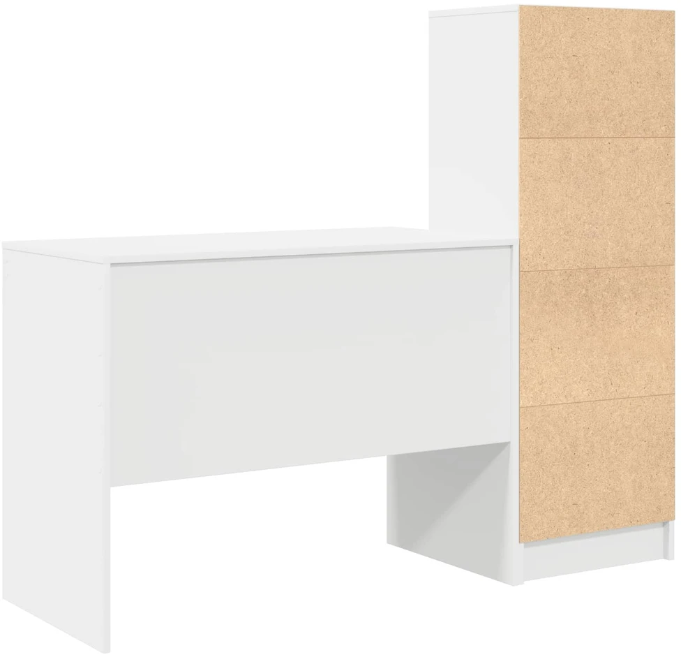 Stalas Balta 145.5 x 50 x 127 cm 2 vnt.