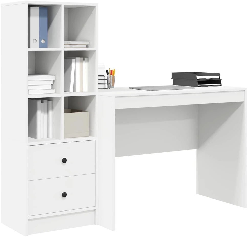 Stalas Balta 145.5 x 50 x 127 cm 2 vnt.