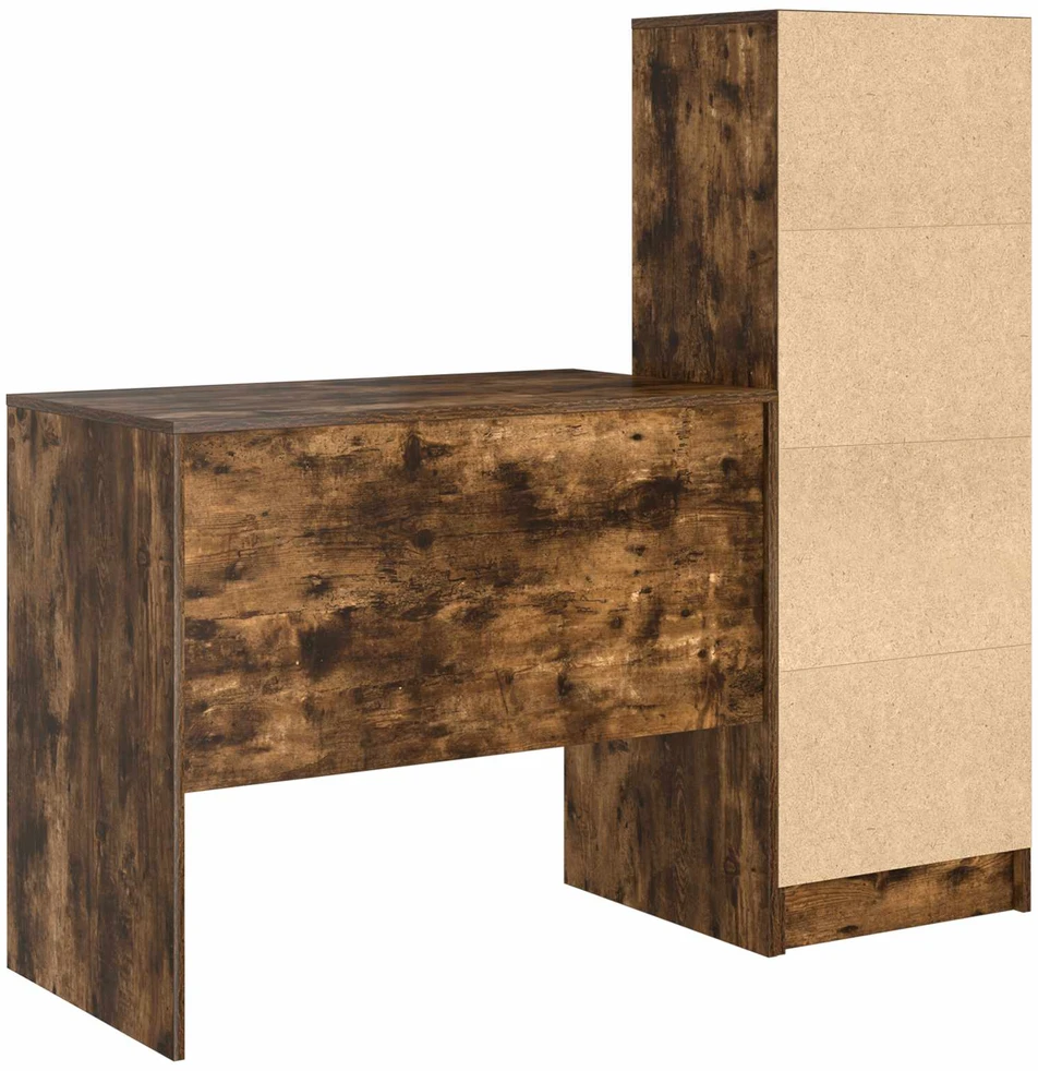 Stalas Rūkyta ąžuolas 135,5 x 50 x 127 cm 2 vnt.